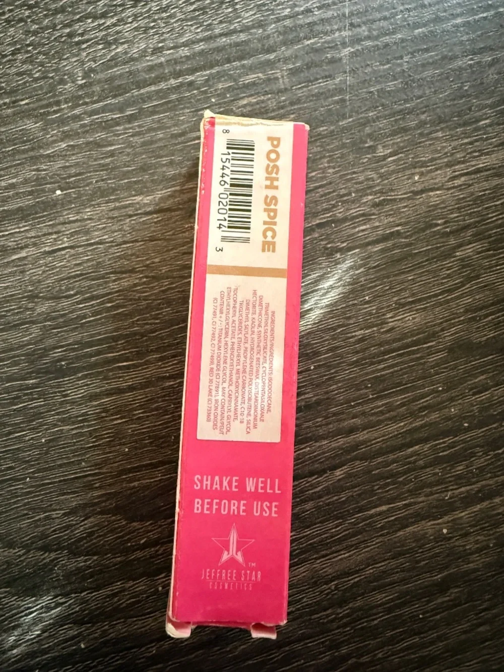 NIB Jeffree Star Velour Liquid Lipstick - Posh Spice (Matte Brown)